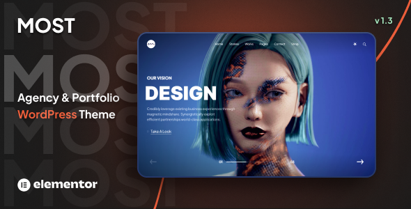 Most – Creative Agency and Portfolio Theme icon