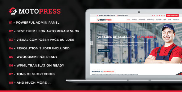 MotoPress - Auto Repair & Mechanic Shop WordPress Theme icon