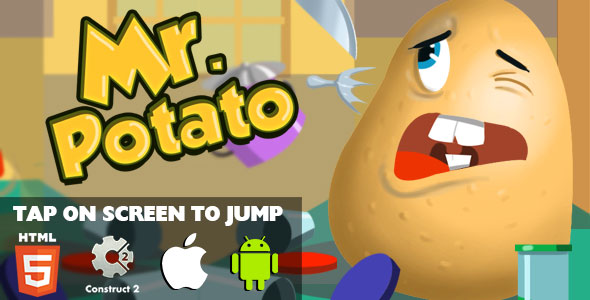 Mr. Potato - HTML5 Game (CAPX) icon