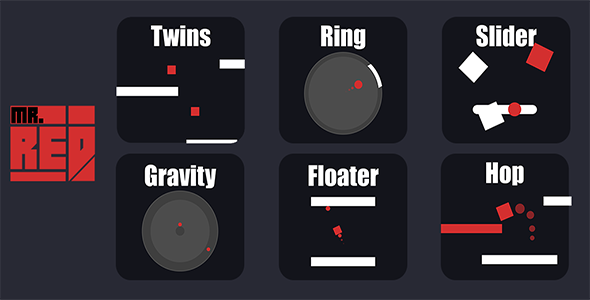 Mr. Red Construct 3 Game with Mobile Admob icon