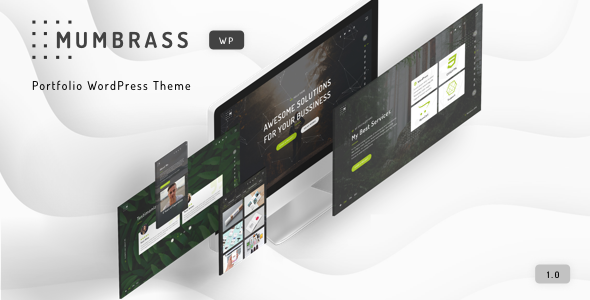 Mumbrass - Full Screen Personal Portfolio WordPress Theme icon
