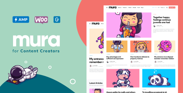 Mura - WordPress Theme for Content Creators icon