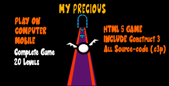 My Precious - HTML5 Game + Assets (With Construct 3 All Source-code .c3p) icon