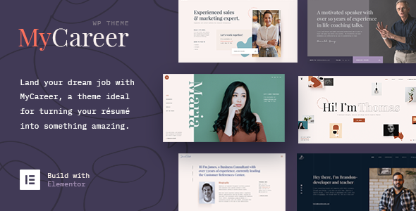MyCareer - CV Resume Theme icon
