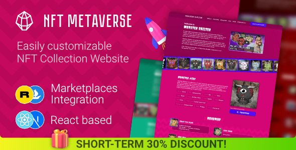 NFT Metaverse (NFT Collection website) icon