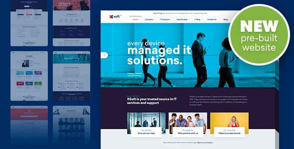Nanosoft - WP Theme for IT Solutions and Services Company icon