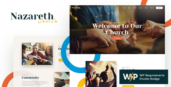 Nazareth | Church & Religion WordPress Theme icon