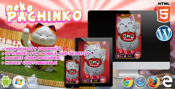 Neko Pachinko - HTML5 Casino Game icon