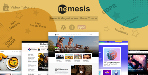 Nemesis - News & Magazine WordPress Theme icon