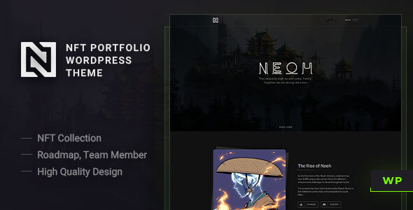 Neoh - NFT Portfolio WordPress Theme icon
