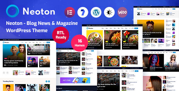 Neoton - News Magazine WordPress Theme icon