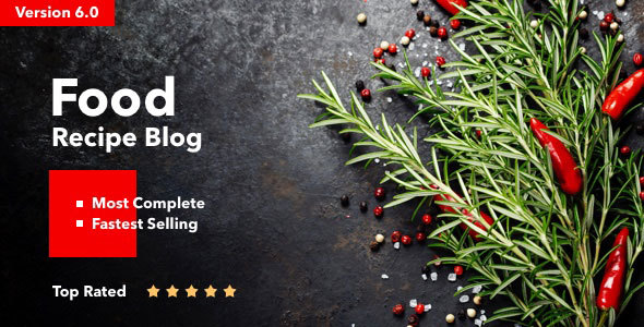 Neptune - Theme for Food Recipe Bloggers & Chefs icon