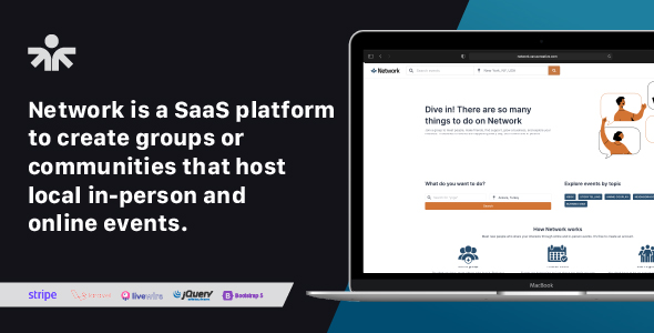 Network (SaaS) - Event & Community Management Platform icon