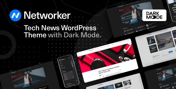 Networker - Tech News WordPress Theme with Dark Mode icon