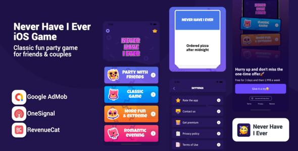 Never Have I Ever - Party Game icon