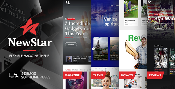 NewStar - Magazine & News WordPress Theme icon