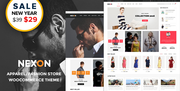 Nexon - Apparel Store Multipurpose Responsive WooCommerce WordPress Theme icon