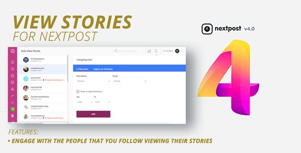 NextPost Module: Auto View Stories icon