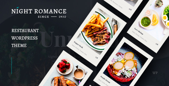 Nightromance - Restaurant WordPress Theme icon