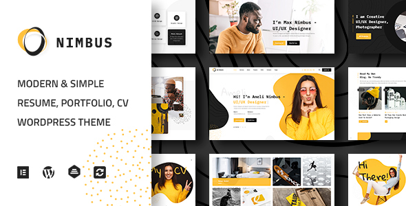 Nimbus - CV & Portfolio WordPress Theme icon