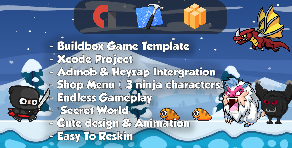 Ninja Adventure - Xcode & Builbdox Game Template (64bit) icon