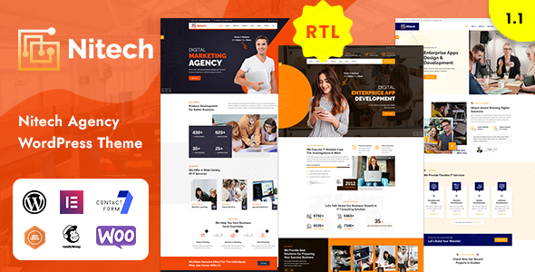 Nitech - Agency & Technology Services WordPress Theme icon