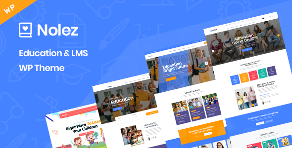 Nolez - Education WordPress Theme icon
