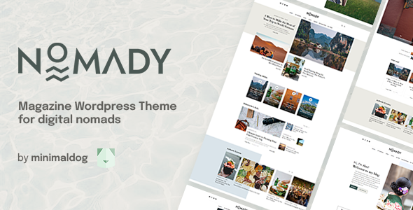 Nomady - Magazine Theme for Digital Nomads icon