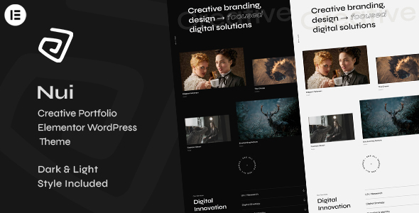 Nui - Portfolio Elementor WordPress Theme icon