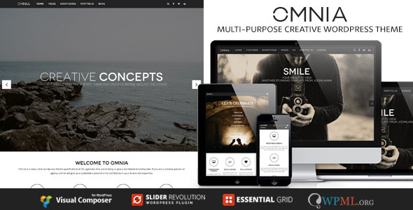 OMNIA - Multipurpose, Creative WordPress Theme icon