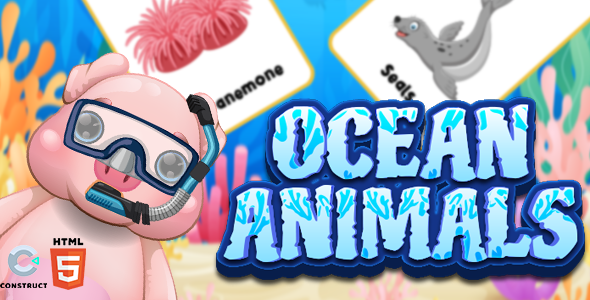Ocean Animal - HTML5 Game - Construct 3 icon