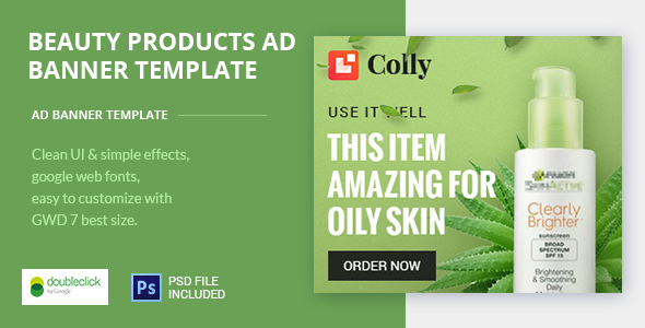 Online Beauty Care HTML Ad 03 icon
