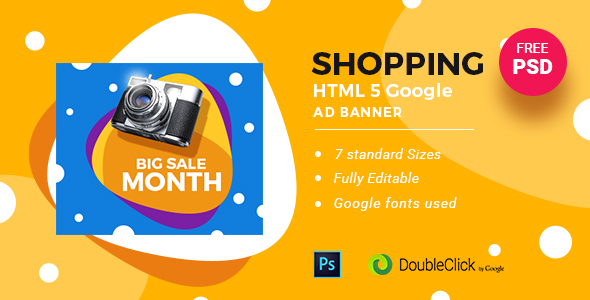 Online Shopping | HTML5 Google Banner Ad 24 icon