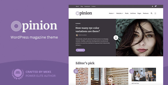 Opinion - Magazine WordPress Theme icon