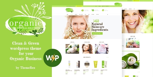 Organic Beauty Store & Natural Cosmetics WordPress Theme icon
