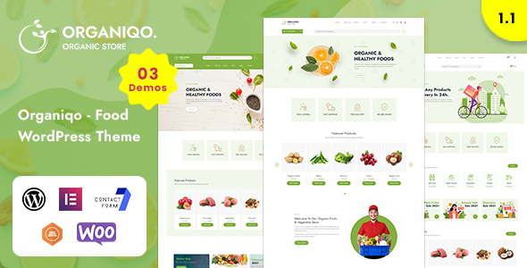 Organiqo - An Organic Store WordPress Theme icon