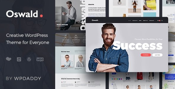 Oswald - Creative Multi-Purpose Responsive WordPress Theme icon