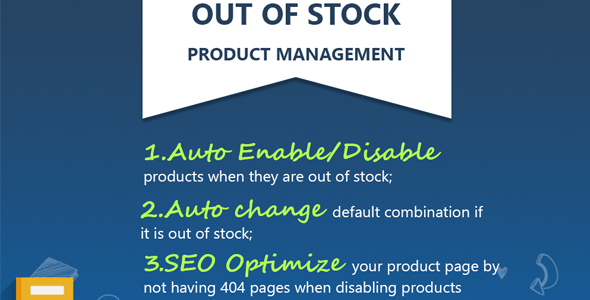 Out of Stock product management Prestashop Module icon
