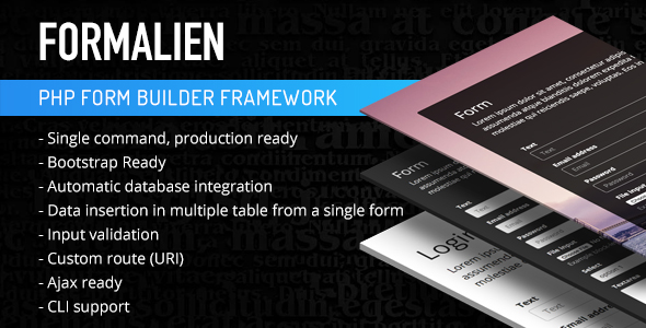 PHP Form Builder Framework icon
