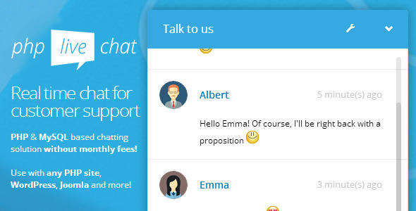 PHP Live Support Chat icon
