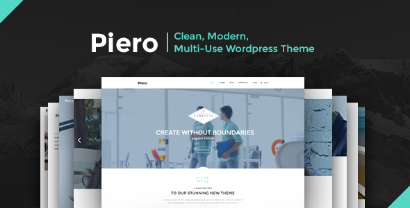 PIERO | Clean, Modern, Multi-Use Wordpress Theme icon
