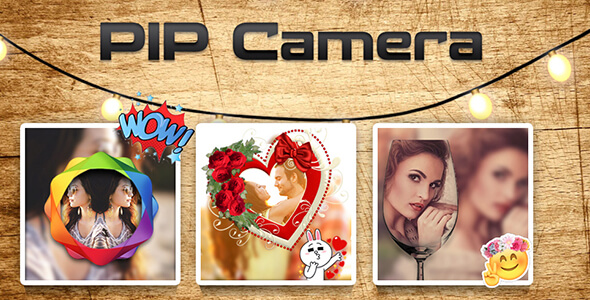 PIP Camera : Cinematic Photo Editor - Admob + Facebook Integration icon