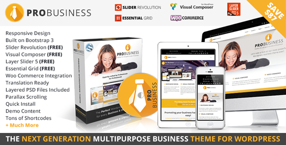 PRO Business - Responsive Multi-Purpose Theme icon