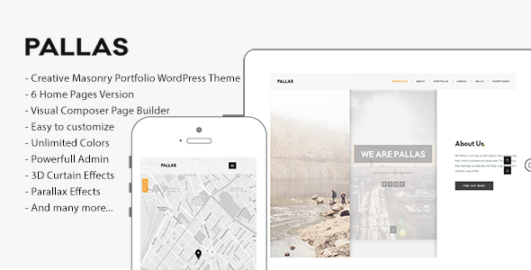 Pallas - Creative Multi-Purpose WordPress Theme icon