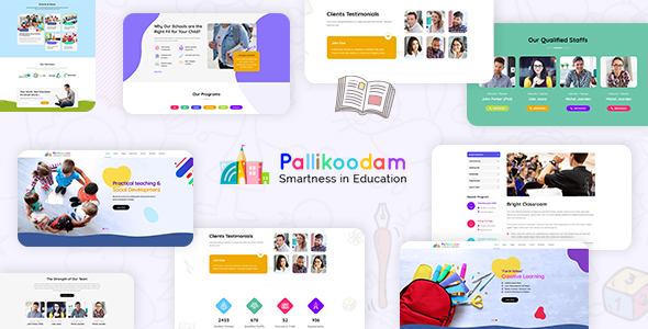 Pallikoodam - School WordPress Theme icon