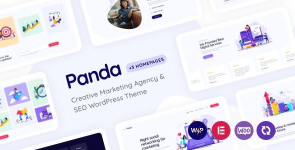 Panda - Creative Marketing Agency & SEO WordPress Theme icon
