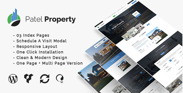 PatelProperty - Single Property Real Estate WordPress Theme icon