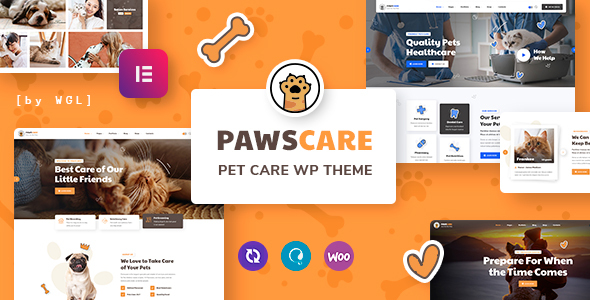 PawsCare - Pet Care & Veterinary WordPress Theme icon