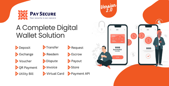 Pay Secure - A Complete Digital Wallet Solution icon