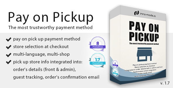 Pay on Pickup for Prestashop icon
